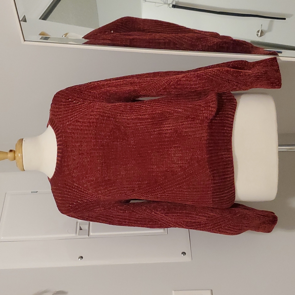Super soft red sweater